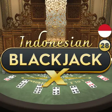 Indonesian BlackjackX 28 game tile