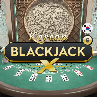 Korean BlackjackX 6 game tile