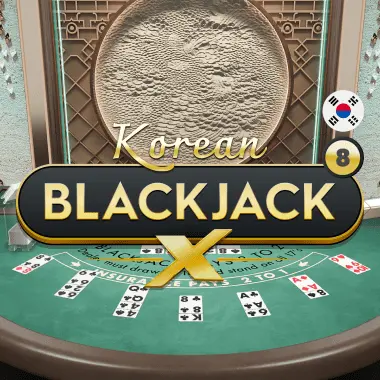 Korean BlackjackX 8 game tile